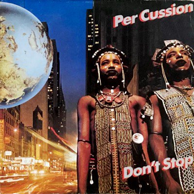 PER CUSSION - DON'T STOP (LP) (VG/VG)