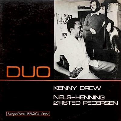 KENNY DREW & NIELS-HENNING ORSTED PEDERSEN - DUO (LP) (JP) (RE) (VG+/VG+)