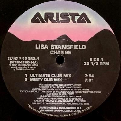 スーパーセール 半額 LISA STANSFIELD - CHANGE (12) (VG/VG) - BBQ Records 洋楽