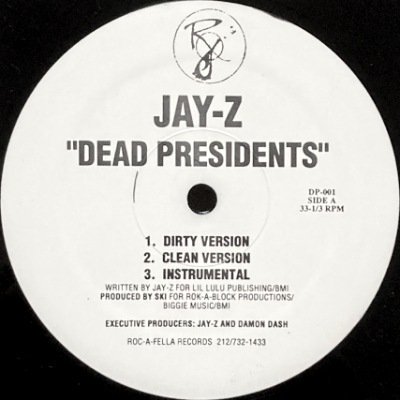 <img class='new_mark_img1' src='https://img.shop-pro.jp/img/new/icons5.gif' style='border:none;display:inline;margin:0px;padding:0px;width:auto;' />JAY-Z - DEAD PRESIDENTS / JAY-Z'S LISTENING PARTY (12) (EX)