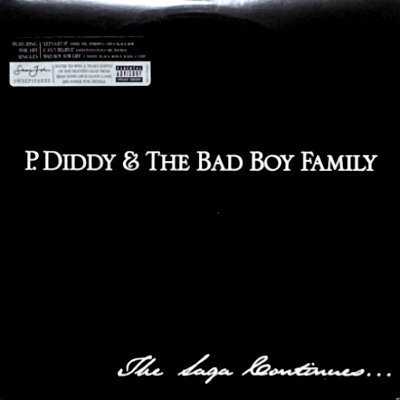 <img class='new_mark_img1' src='https://img.shop-pro.jp/img/new/icons5.gif' style='border:none;display:inline;margin:0px;padding:0px;width:auto;' />P. DIDDY & THE BAD BOY FAMILY - THE SAGA CONTINUES... (LP) (EX/EX)
