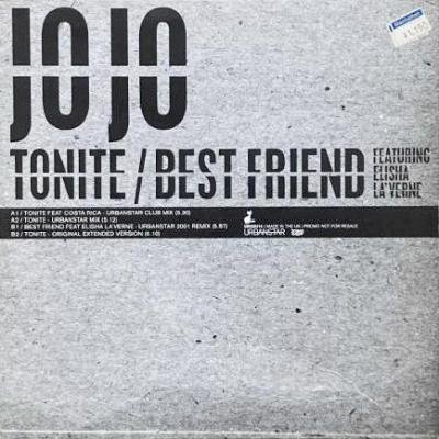 JOJO - TONITE / BEST FRIEND (12) (VG+/VG+)