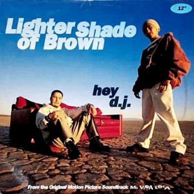 A LIGHTER SHADE OF BROWN - HEY D.J. (12) (VG/VG+)