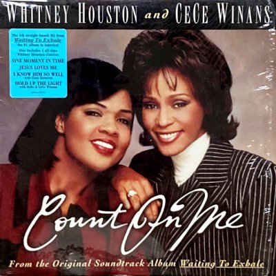 WHITNEY HOUSTON AND CECE WINANS - COUNT ON ME (12) (VG+/EX)