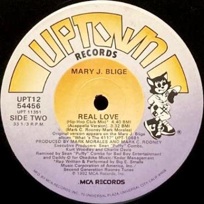 MARY J. BLIGE - REAL LOVE (12) (VG/VG+)