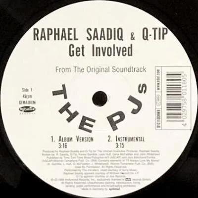 RAPHAEL SAADIQ & Q-TIP - GET INVOLVED REMIX (12) (EX/VG)