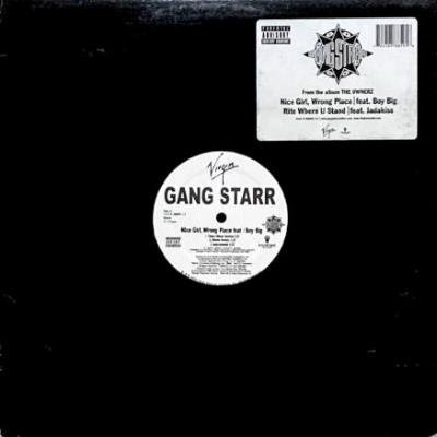 GANG STARR - NICE GIRL, WRONG PLACE (12) (EX/VG+)