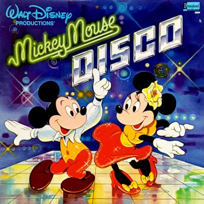 <img class='new_mark_img1' src='https://img.shop-pro.jp/img/new/icons5.gif' style='border:none;display:inline;margin:0px;padding:0px;width:auto;' />WALT DISNEY PRODUCTIONS - MICKEY MOUSE DISCO (LP) (VG+/EX)
