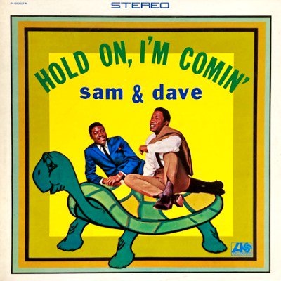 <img class='new_mark_img1' src='https://img.shop-pro.jp/img/new/icons5.gif' style='border:none;display:inline;margin:0px;padding:0px;width:auto;' />SAM & DAVE - HOLD ON, I'M COMIN' (LP) (JP) (EX/VG+)