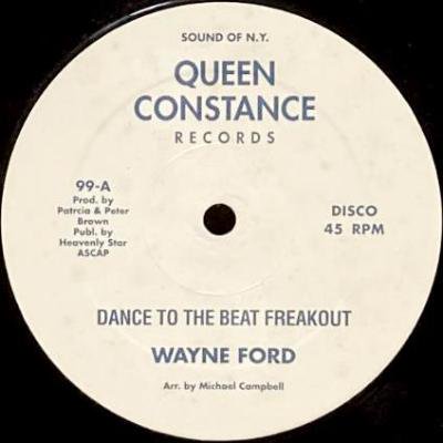 WAYNE FORD - DANCE TO THE BEAT FREAKOUT (12) (VG+)