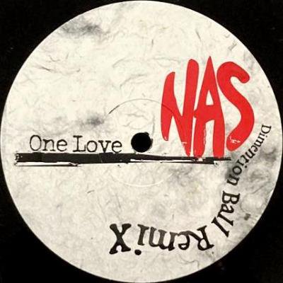 NAS - ONE LOVE (DIMENTION BALL REMIX) (12) (EX)