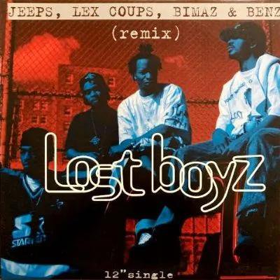 LOST BOYZ - JEEPS, LEX COUPS, BIMAZ & BENZ (REMIX) (12) (VG+/VG+)