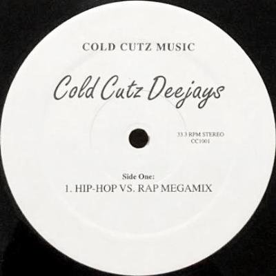 COLD CUTZ DEEJAYS - HIP-HOP VS. RAP (MEGAMIX) (12) (EX)