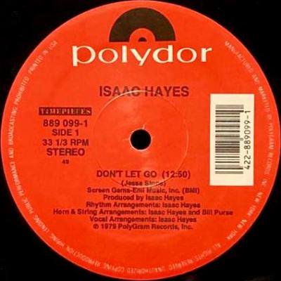 ISAAC HAYES / ROY AYERS - DON'T LET GO / DON'T STOP THE FEELING (12) (VG+)