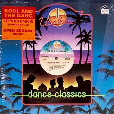 <img class='new_mark_img1' src='https://img.shop-pro.jp/img/new/icons5.gif' style='border:none;display:inline;margin:0px;padding:0px;width:auto;' />KOOL & THE GANG - LET'S GO DANCIN' (OOH LA LA LA) / OPEN SESAME (REMIX) (12) (VG+/EX)