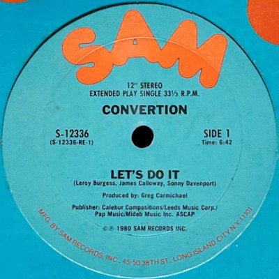 CONVERTION / FOUR FLIGHTS - LET'S DO IT / ALL I WANT IS YOU (12) (VG+/VG)