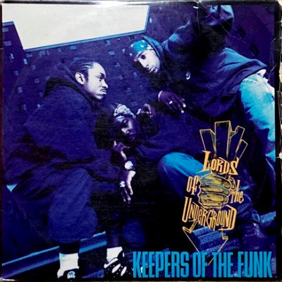 <img class='new_mark_img1' src='https://img.shop-pro.jp/img/new/icons5.gif' style='border:none;display:inline;margin:0px;padding:0px;width:auto;' />LORDS OF THE UNDERGROUND - KEEPERS OF THE FUNK (LP) (VG+/VG)