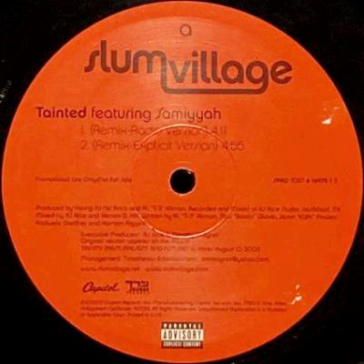 <img class='new_mark_img1' src='https://img.shop-pro.jp/img/new/icons5.gif' style='border:none;display:inline;margin:0px;padding:0px;width:auto;' />SLUM VILLAGE - TAINTED (REMIX) (12) (VG+)