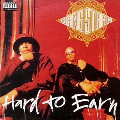 <img class='new_mark_img1' src='https://img.shop-pro.jp/img/new/icons5.gif' style='border:none;display:inline;margin:0px;padding:0px;width:auto;' />GANG STARR - HARD TO EARN (LP) (UK) (VG/VG+)