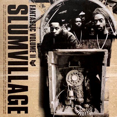 <img class='new_mark_img1' src='https://img.shop-pro.jp/img/new/icons5.gif' style='border:none;display:inline;margin:0px;padding:0px;width:auto;' />SLUM VILLAGE -  FANTASTIC VOLUME II (LP) (VG+/VG+)