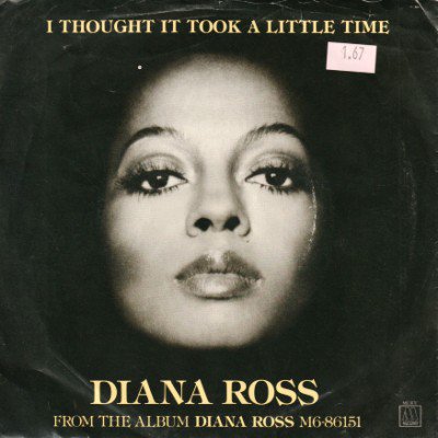 <img class='new_mark_img1' src='https://img.shop-pro.jp/img/new/icons5.gif' style='border:none;display:inline;margin:0px;padding:0px;width:auto;' />DIANA ROSS - I THOUGHT IT TOOK A LITTLE TIME (BUT TODAY I FELL IN LOVE) (7) (VG+/VG+)