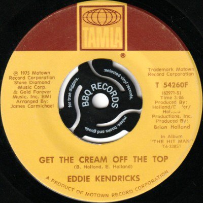 <img class='new_mark_img1' src='https://img.shop-pro.jp/img/new/icons5.gif' style='border:none;display:inline;margin:0px;padding:0px;width:auto;' />EDDIE KENDRICKS - GET THE CREAM OFF THE TOP (7) (VG)