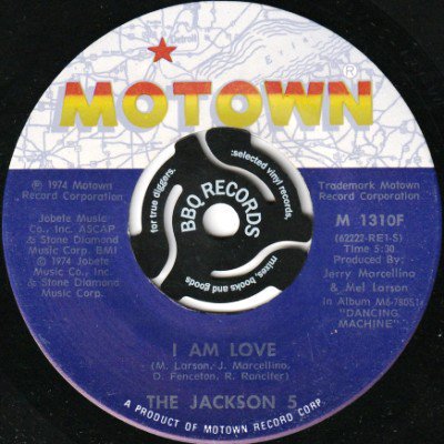 <img class='new_mark_img1' src='https://img.shop-pro.jp/img/new/icons5.gif' style='border:none;display:inline;margin:0px;padding:0px;width:auto;' />THE JACKSON 5 - I AM LOVE (7) (VG+)