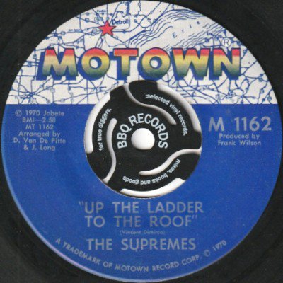 <img class='new_mark_img1' src='https://img.shop-pro.jp/img/new/icons5.gif' style='border:none;display:inline;margin:0px;padding:0px;width:auto;' />THE SUPREMES - UP THE LADDER TO THE ROOF (7) (VG+)