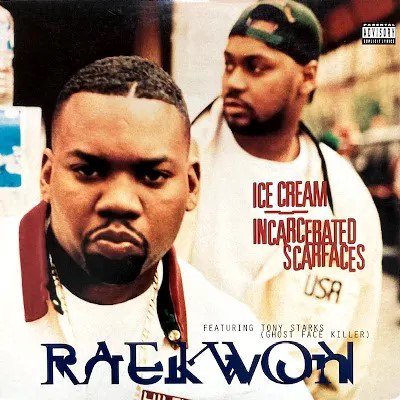 <img class='new_mark_img1' src='https://img.shop-pro.jp/img/new/icons5.gif' style='border:none;display:inline;margin:0px;padding:0px;width:auto;' />RAEKWON - ICE CREAM / INCARCERATED SCARFACES (12) (VG/VG+)