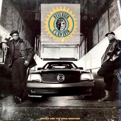 <img class='new_mark_img1' src='https://img.shop-pro.jp/img/new/icons5.gif' style='border:none;display:inline;margin:0px;padding:0px;width:auto;' />PETE ROCK & CL SMOOTH - MECCA AND THE SOUL BROTHER (LP) (UK) (VG/VG+)