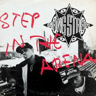 <img class='new_mark_img1' src='https://img.shop-pro.jp/img/new/icons5.gif' style='border:none;display:inline;margin:0px;padding:0px;width:auto;' />GANG STARR - STEP IN THE ARENA / CHECK THE TECHNIQUE (12) (VG/VG)