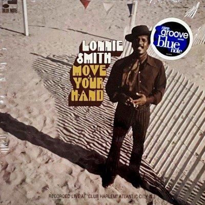 <img class='new_mark_img1' src='https://img.shop-pro.jp/img/new/icons5.gif' style='border:none;display:inline;margin:0px;padding:0px;width:auto;' />LONNIE SMITH - MOVE YOUR HAND (LP) (RE) (EX/EX)
