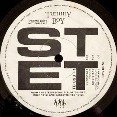 STETSASONIC - GO STETSA / GO BROOKLYN (12) (PROMO) (VG/VG+)