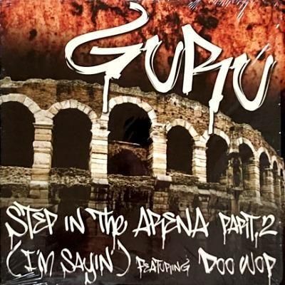 <img class='new_mark_img1' src='https://img.shop-pro.jp/img/new/icons5.gif' style='border:none;display:inline;margin:0px;padding:0px;width:auto;' />GURU feat. DOO WOP - STEP IN THE ARENA PART 2 (I'M SAYIN') (12) (VG+/EX)