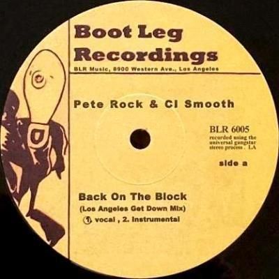 <img class='new_mark_img1' src='https://img.shop-pro.jp/img/new/icons5.gif' style='border:none;display:inline;margin:0px;padding:0px;width:auto;' />PETE ROCK / THES ONE - BACK ON THE BLOCK / RHYMIN' WITH THE BONZ (12) (VG)