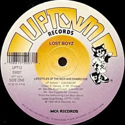 <img class='new_mark_img1' src='https://img.shop-pro.jp/img/new/icons5.gif' style='border:none;display:inline;margin:0px;padding:0px;width:auto;' />LOST BOYZ - LIFESTYLES OF THE RICH AND SHAMELESS (REMIXES) (12) (VG+)