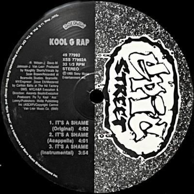 <img class='new_mark_img1' src='https://img.shop-pro.jp/img/new/icons5.gif' style='border:none;display:inline;margin:0px;padding:0px;width:auto;' />KOOL G RAP - IT'S A SHAME (12) (EX)