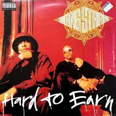 <img class='new_mark_img1' src='https://img.shop-pro.jp/img/new/icons5.gif' style='border:none;display:inline;margin:0px;padding:0px;width:auto;' />GANG STARR - HARD TO EARN (LP) (UK) (VG+/VG+)