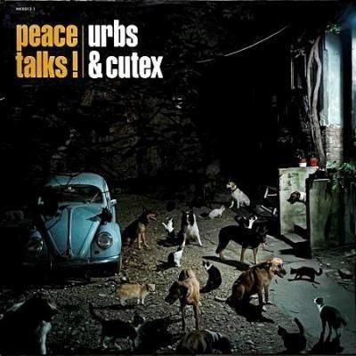 <img class='new_mark_img1' src='https://img.shop-pro.jp/img/new/icons5.gif' style='border:none;display:inline;margin:0px;padding:0px;width:auto;' />URBS & CUTEX - PEACE TALKS! (LP) (VG+/VG+)