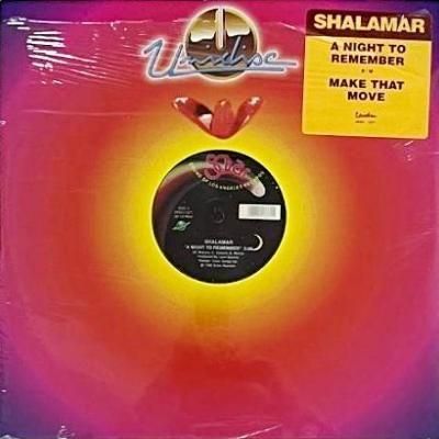 <img class='new_mark_img1' src='https://img.shop-pro.jp/img/new/icons5.gif' style='border:none;display:inline;margin:0px;padding:0px;width:auto;' />SHALAMAR - A NIGHT TO REMEMBER / MAKE THAT MOVE (12) (RE) (VG+/EX)