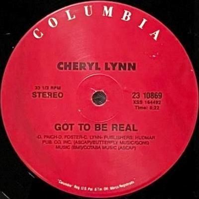 <img class='new_mark_img1' src='https://img.shop-pro.jp/img/new/icons5.gif' style='border:none;display:inline;margin:0px;padding:0px;width:auto;' />CHERYL LYNN - GOT TO BE REAL (12) (RE) (VG+)
