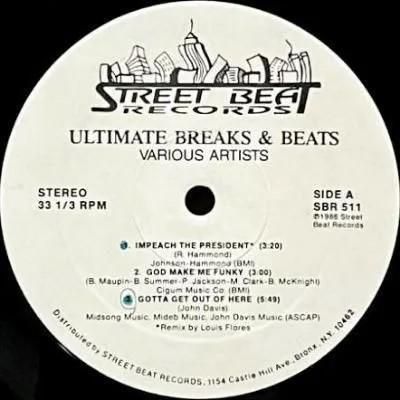 <img class='new_mark_img1' src='https://img.shop-pro.jp/img/new/icons5.gif' style='border:none;display:inline;margin:0px;padding:0px;width:auto;' />V.A. - ULTIMATE BREAKS & BEATS (SBR 511) (LP) (VG)