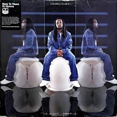 DJ SPINNA - HERE TO THERE (LP) (VG/VG)