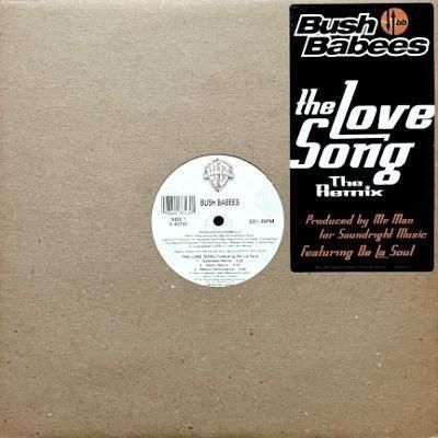 <img class='new_mark_img1' src='https://img.shop-pro.jp/img/new/icons5.gif' style='border:none;display:inline;margin:0px;padding:0px;width:auto;' />BUSH BABEES - THE LOVE SONG (THE REMIX) (12) (VG/VG+)