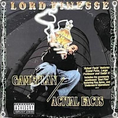 LORD FINESSE - GAMEPLAN / ACTUAL FACTS (12) (VG/VG)