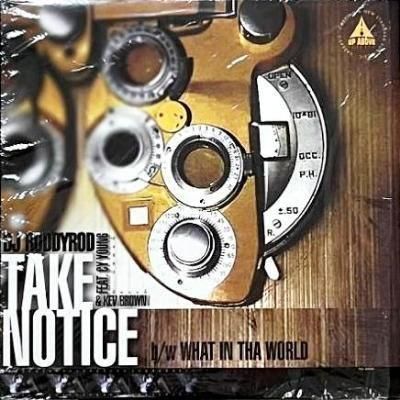 <img class='new_mark_img1' src='https://img.shop-pro.jp/img/new/icons5.gif' style='border:none;display:inline;margin:0px;padding:0px;width:auto;' />RODDY ROD - TAKE NOTICE / WHAT IN THA WORLD (12) (VG+/EX)