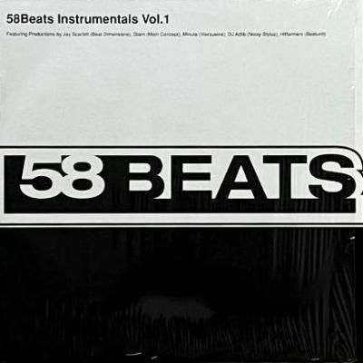 <img class='new_mark_img1' src='https://img.shop-pro.jp/img/new/icons5.gif' style='border:none;display:inline;margin:0px;padding:0px;width:auto;' />V.A. - 58BEATS INSTRUMENTALS VOL. 1 (LP) (EX/EX)