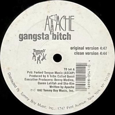 <img class='new_mark_img1' src='https://img.shop-pro.jp/img/new/icons5.gif' style='border:none;display:inline;margin:0px;padding:0px;width:auto;' />APACHE - GANGSTA BITCH (12) (VG+/VG+)
