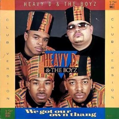 <img class='new_mark_img1' src='https://img.shop-pro.jp/img/new/icons5.gif' style='border:none;display:inline;margin:0px;padding:0px;width:auto;' />HEAVY D. & THE BOYZ - WE GOT OUR OWN THANG (12) (VG/VG+)