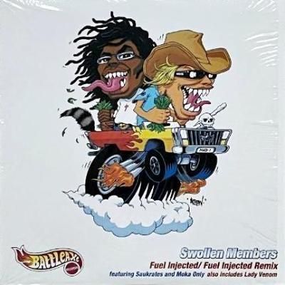SWOLLEN MEMBERS - FUEL INJECTED / FUEL INJECTED REMIX (12) (VG+/EX)